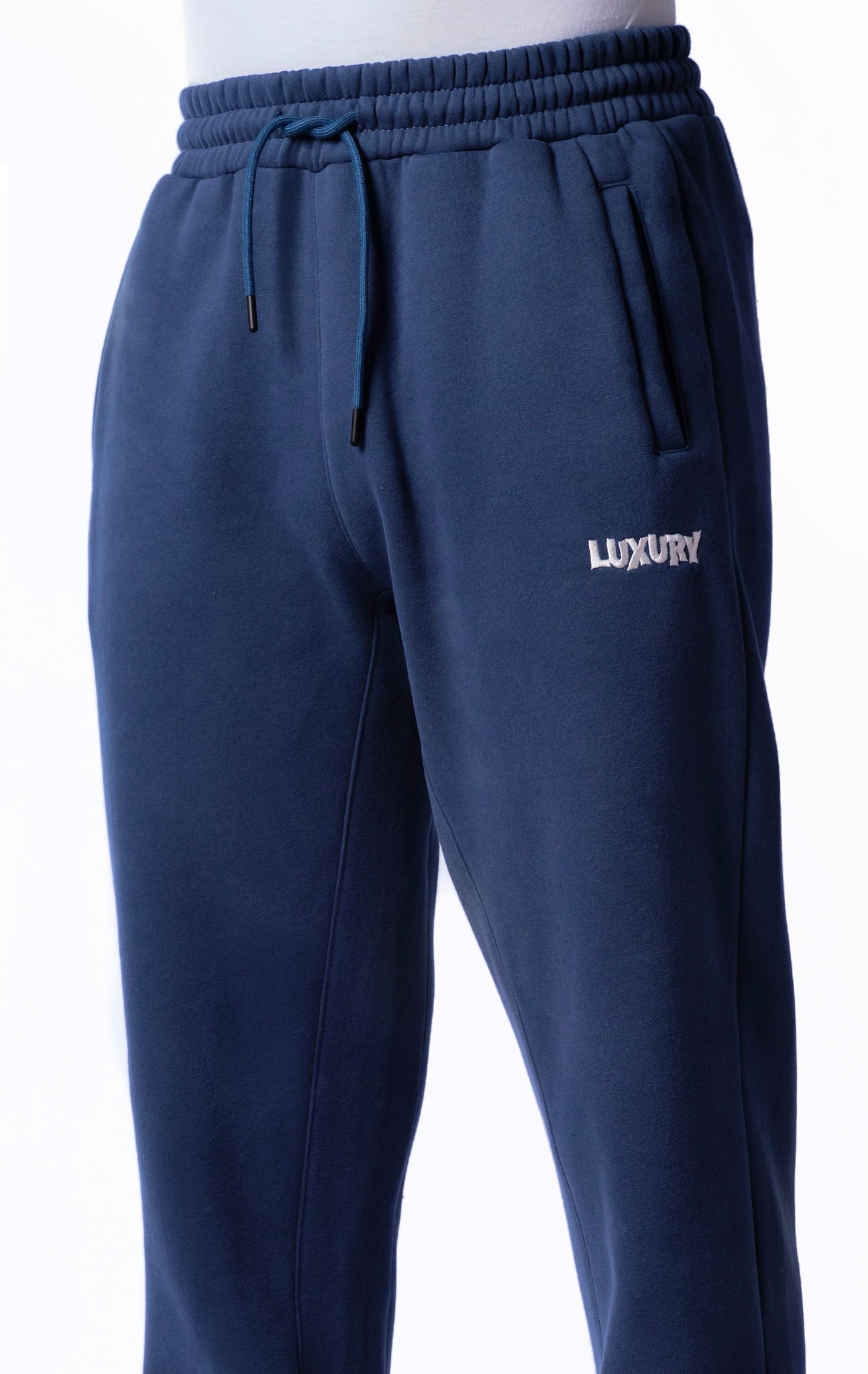 Blue Luxury Sweatpants
