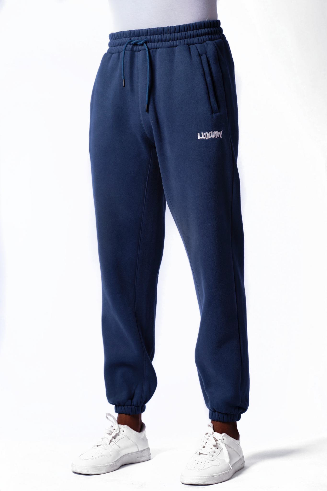 Blue Luxury Sweatpants