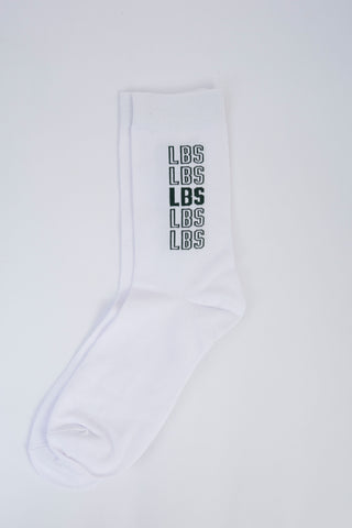 LBS white socks