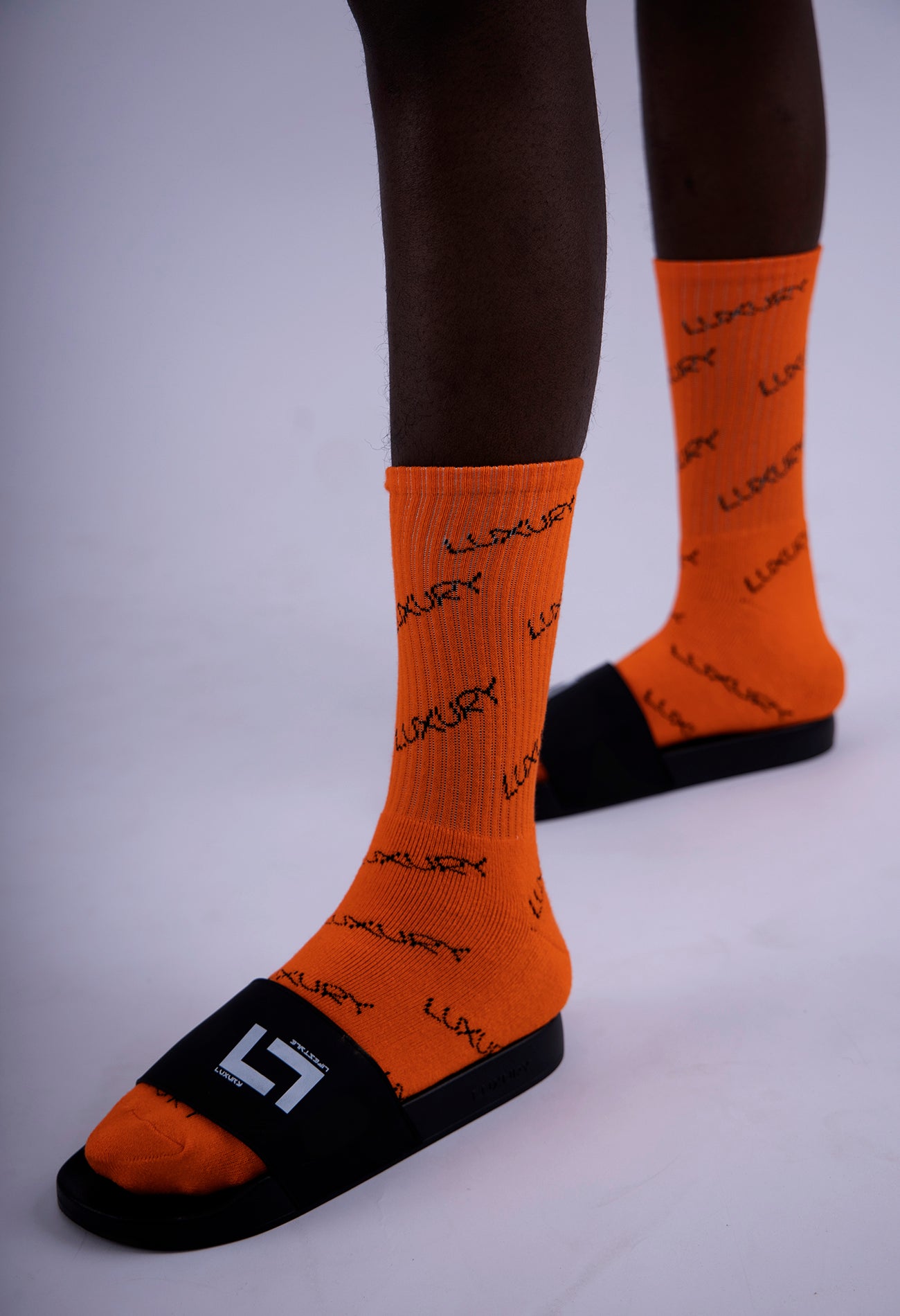 Orange Luxury Socks