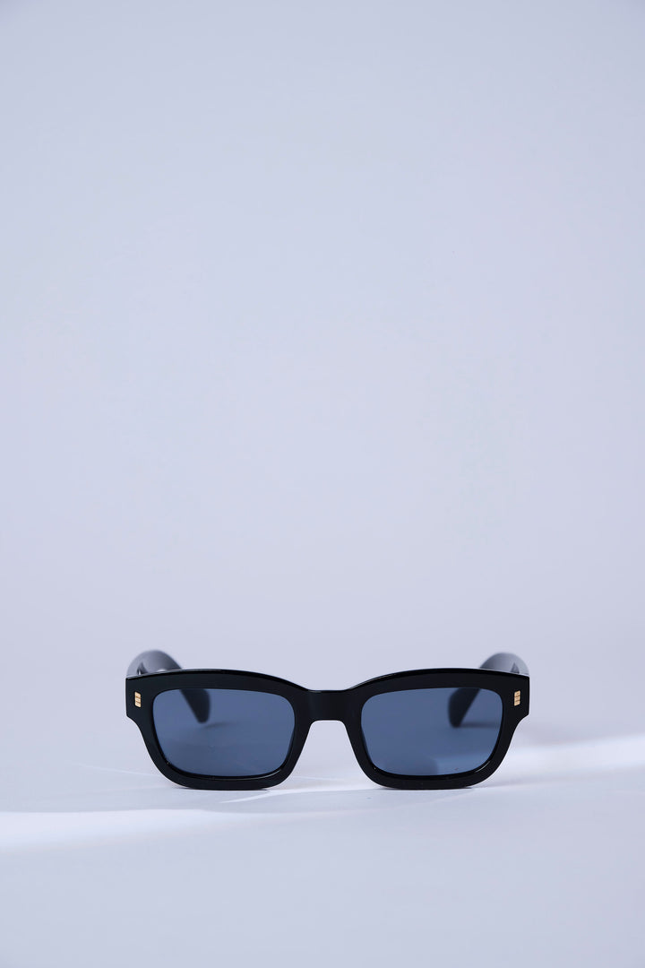Curved LBS Black Sunglass