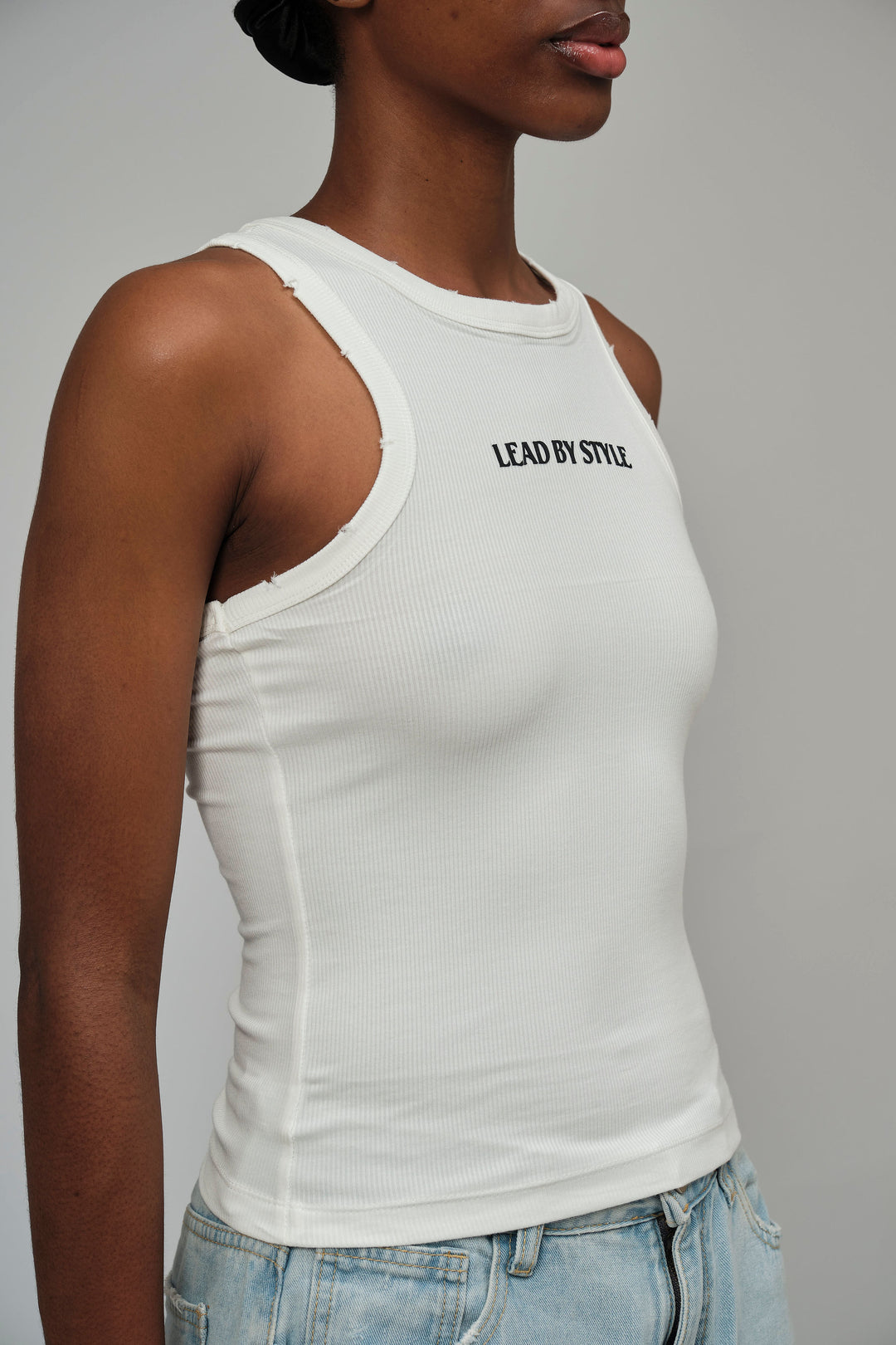 LBS White tanktop