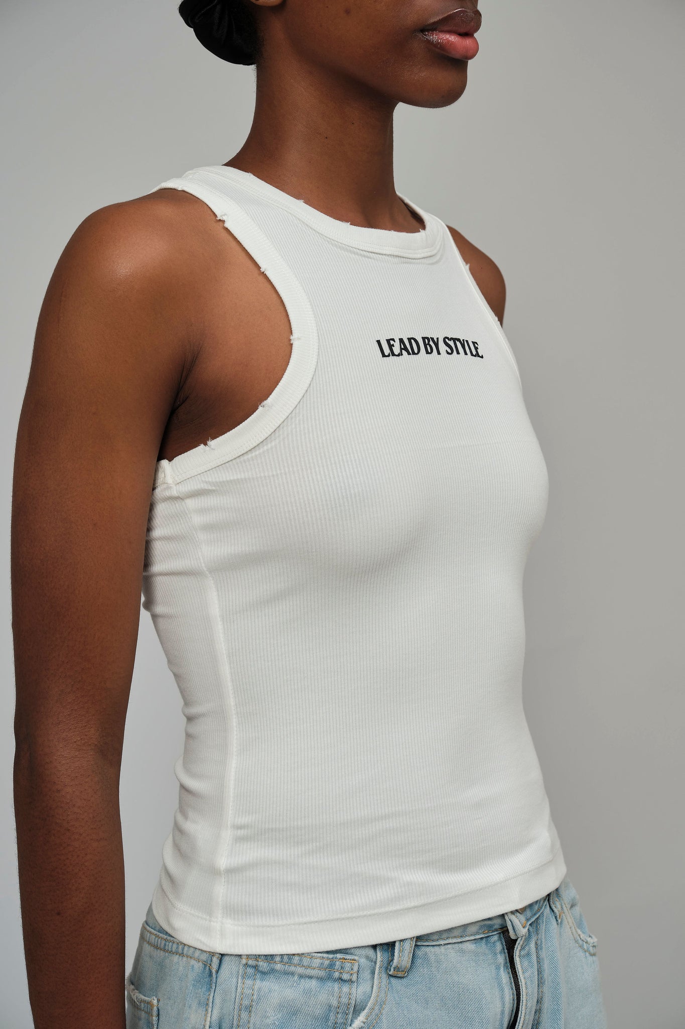 LBS White tanktop