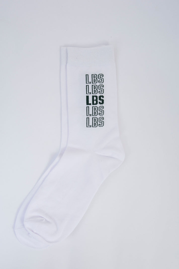 LBS white socks