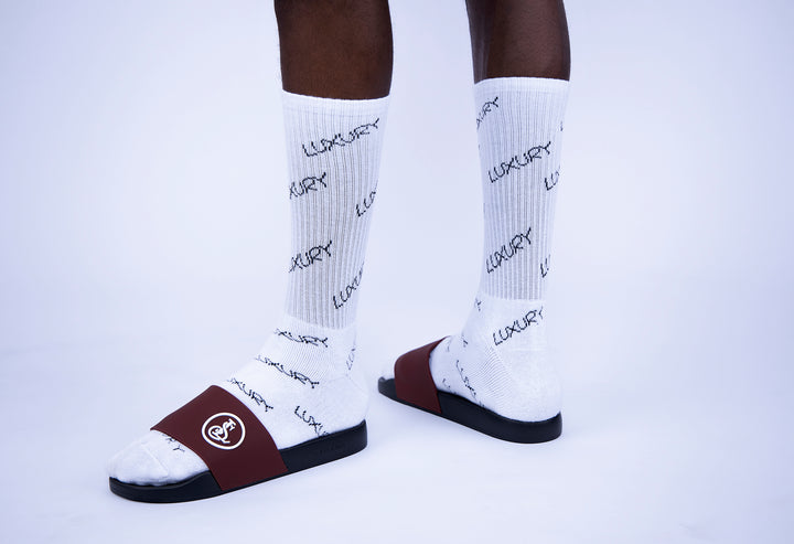White Luxury Socks