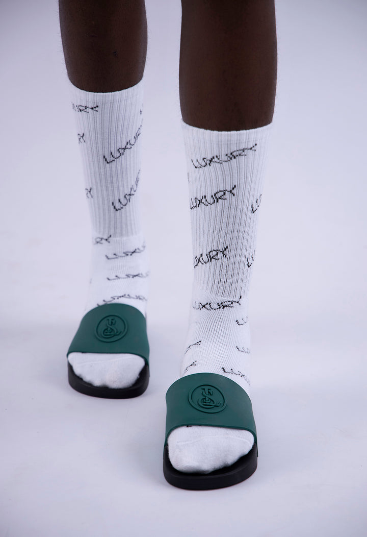 White Luxury Socks