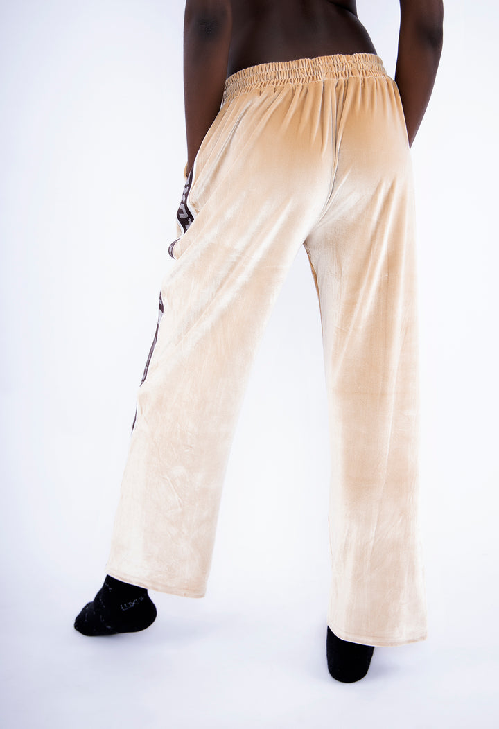 Brown Luxury Velvet Pant