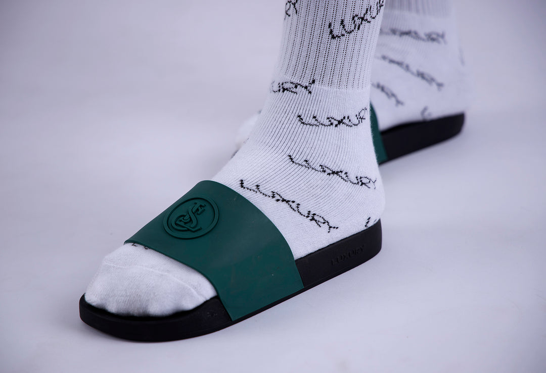 White Luxury Socks
