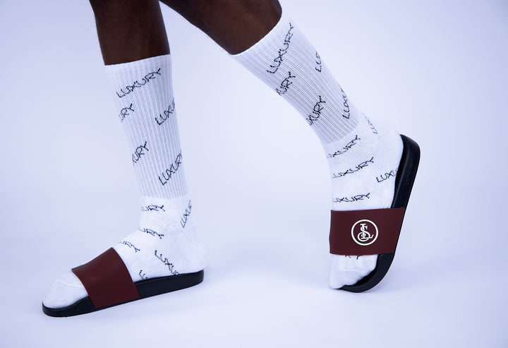 White Luxury Socks
