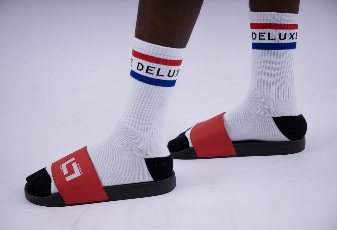 White Deluxe Socks