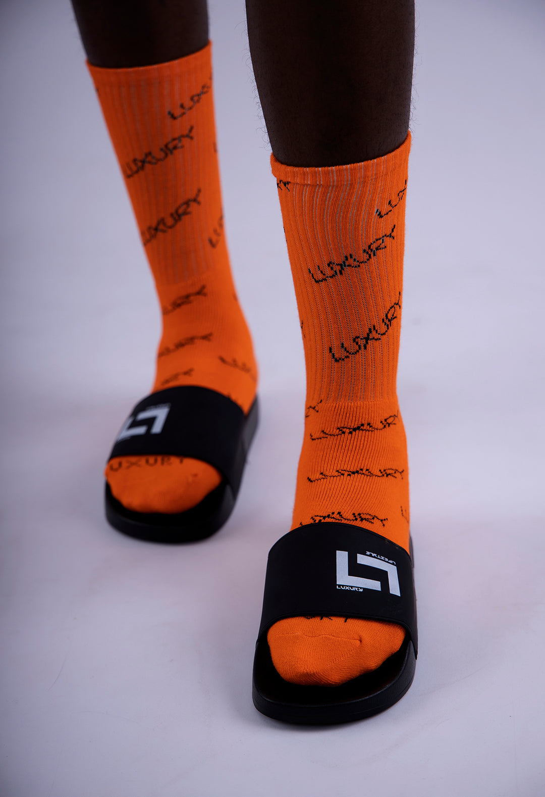 Orange Luxury Socks